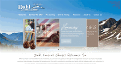 Desktop Screenshot of dahlfuneralchapel.com